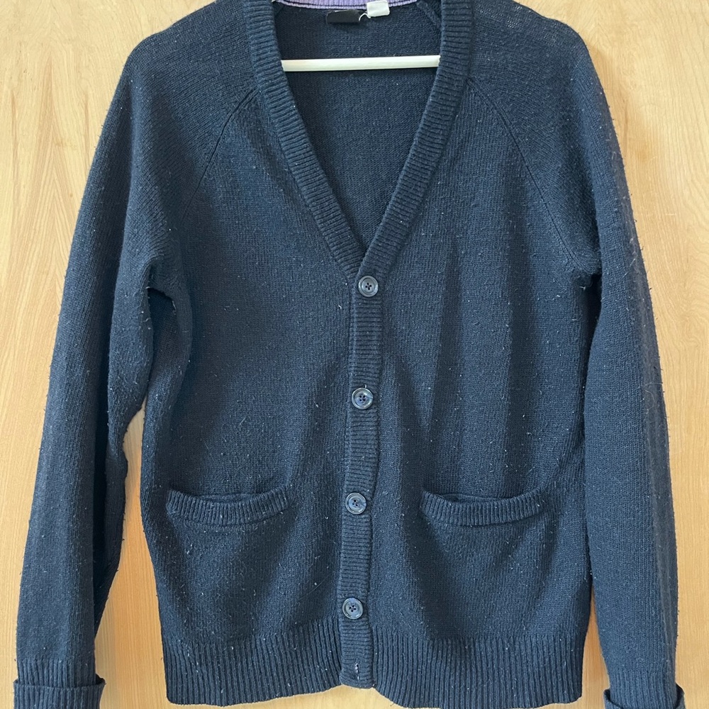 Urban Outfitters BDG Dark Blue Cardigan Sweater